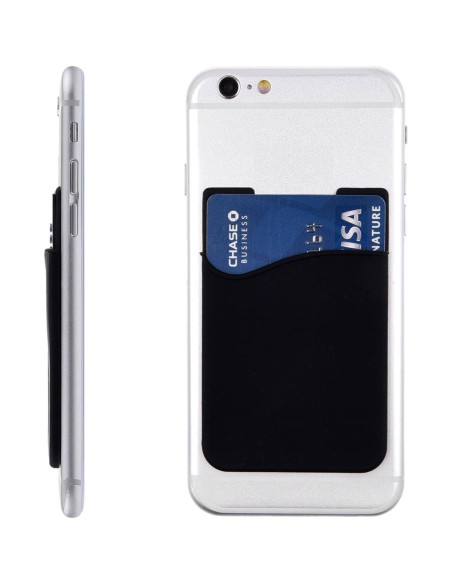 Billetera Adherible AgentWhite para Smartphone Negro