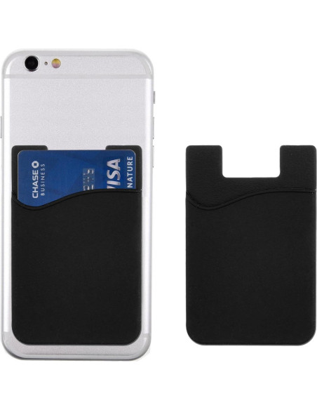 Billetera Adherible AgentWhite para Smartphone Negro