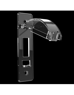 Cubierta de Interruptor de Luz ILIVABLE Transparente 1 Paquete 2