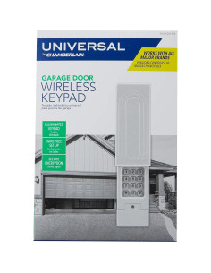 Teclado Inalámbrico Chamberlain KLIK2U Clicker Blanco 2