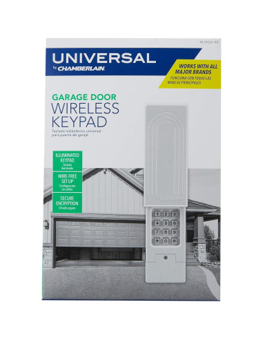 Teclado Inalámbrico Chamberlain KLIK2U Clicker Blanco