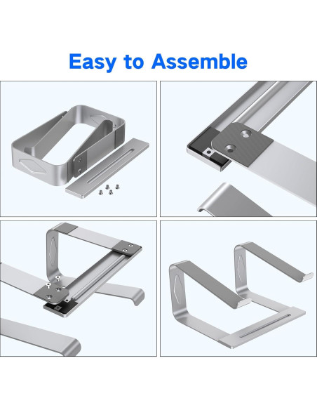 Soporte para Laptop Tonmom Metal Ergonómico 15.6" Ventilado