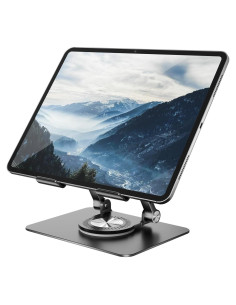 Soporte Ajustable para Tablet Orlian ST02 Negro 360 Plegable