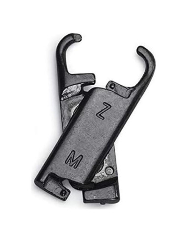 Tiradores de Cremallera Reemplazo SAGEFINDS Metal Negro Paquete de 3