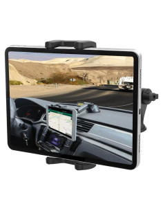 Soporte de Tablet Cuxwill para Coche 4-13" Negro