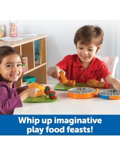 Juego de Comida Simulada Learning Resources Hora de Waffles 14 Piezas 2