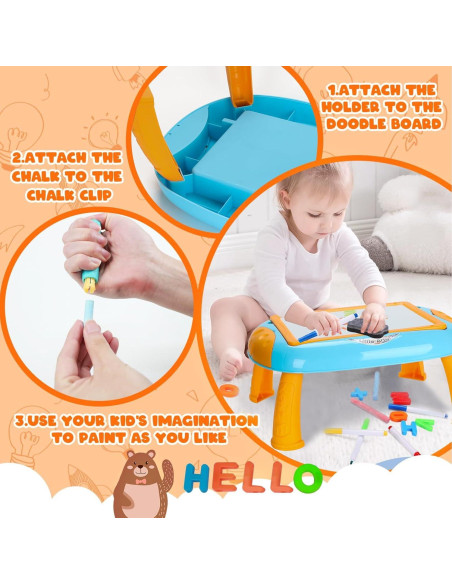 Pizarra de Dibujo Magnética Cokzer para Niños 1-2 Años Pizarra de Dibujo Magnética Cokzer para Niños 1-2 Años