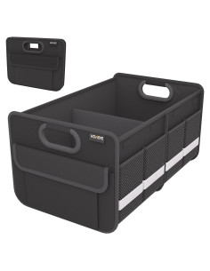 Organizador de Maletero Homeve Negro Plegable Impermeable 2 Compartimentos