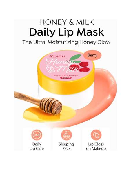 A'PIEU Miel & Leche Máscara Labial Diaria Baya 25.17cm