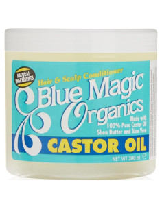 Aceite de Ricino Blue Magic 340g - 100% Natural para Cabello
