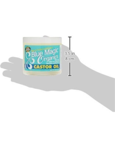 Aceite de Ricino Blue Magic 340g - 100% Natural para Cabello