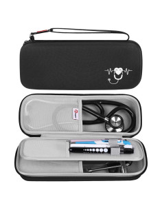 Funda Dura para Estetoscopio Opoway Negra - Compatible 3M Littmann