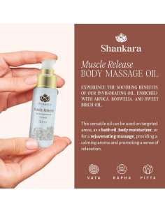 Aceite de Masaje Corporal Shankara 30ml - Alivio Muscular con Lavanda 2