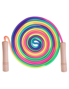 Cuerda de saltar doble holandesa Homello 4.88m ajustable niños