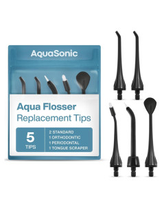 Consejos de Reemplazo AquaSonic para Irrigador - 5 Piezas