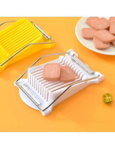 Cortador de Alimentos Blandos KOOWAI - Acero Inoxidable 6 en 1