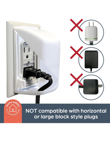 Cubiertas de Enchufe Dreambaby Dual Fit - Seguridad Bebés - Paquete de 2