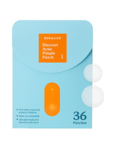Parche Discreto para Acné DERMAKR - 72 Parches Hidrocoloide