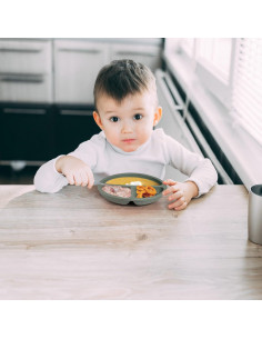 Platos Divididos de Silicona Eascrozn para Niños - 3 Piezas 2