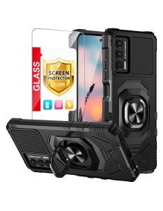 Funda TJS para Cricket Outlast y AT&T Jetmore con soporte