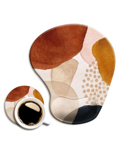 Alfombrilla de Ratón Ergonómica DOOKE con Soporte para Muñeca