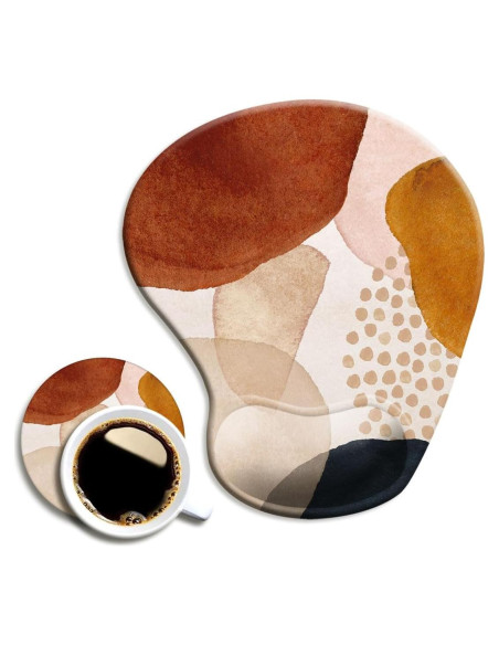 Alfombrilla de Ratón Ergonómica DOOKE con Soporte para Muñeca