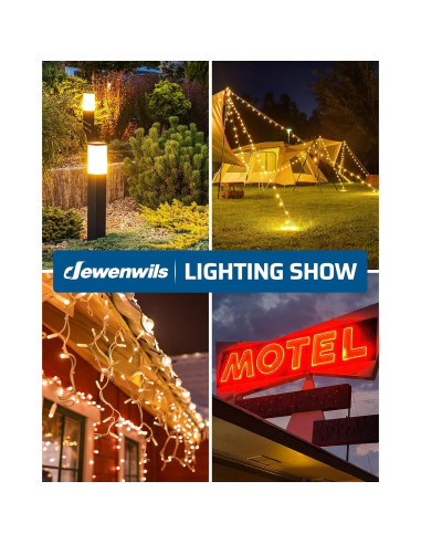 Transformador de Bajo Voltaje DEWENWILS 60W 24V CC para Iluminación