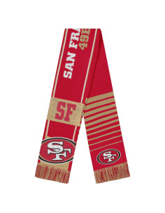 Bufanda Reversible FOCO San Francisco 49ers Unisex 165x19 cm