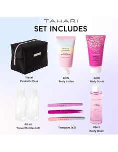 Kit de Spa Tahari para Mujeres - Vainilla y Lavanda - 4 Piezas 2