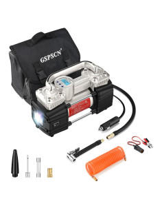 Inflador de Neumáticos Digital GSPSCN 150 PSI 12V Portátil
