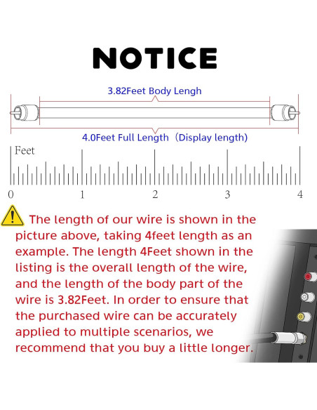 Cable Coaxial GTOTd 1.5 Pies RG6 Hembra a Hembra 75 Ohm Negro