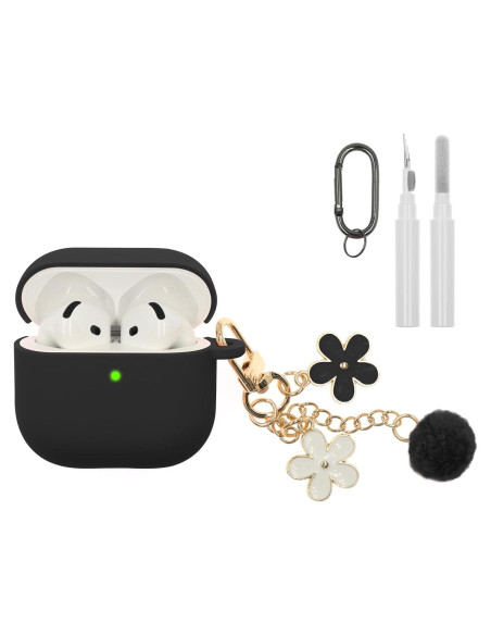 Funda Protectora Silicona CASEFUN para AirPods 4ta Gen 2024