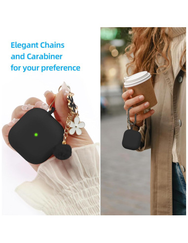 Funda Protectora Silicona CASEFUN para AirPods 4ta Gen 2024