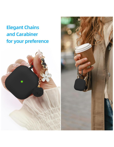 Funda Protectora Silicona CASEFUN para AirPods 4ta Gen 2024