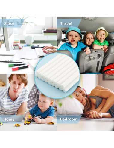 40 Filtros de Algodón para Humidificador Boao 6.99 cm