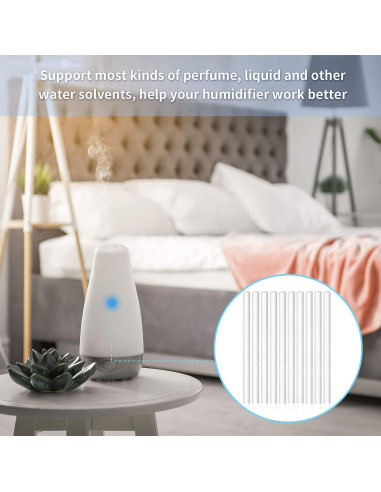 40 Filtros de Algodón para Humidificador Boao 6.99 cm