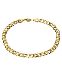 Pulsera de Tobillo de Cadena Cubana Kelistom 7mm Oro 14K/18K