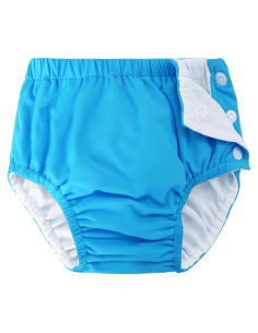 Pañales de natación reutilizables MIREAZW 0-3 meses Azul