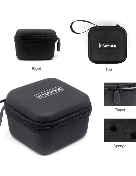 Organizador Portátil Hadwoer para Cuchillas Cricut - Funda Negra