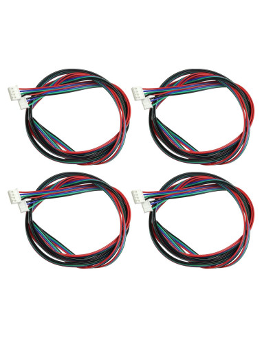 Cables de Motor Paso a Paso RLECS 2M 4PCS 4Pin a 6Pin