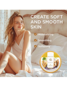 Manteca Corporal Princess Belle Nuez de Brasil 100ml Hidratante 2