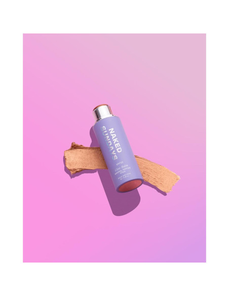 Bálsamo Brillante Mineral Naked Sundays SPF 50 - Rubor Multifuncional 8g Bronce