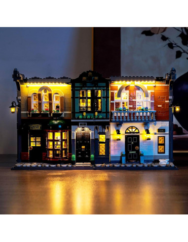 BrickBling Luz LED Compatible con Lego 10351 Sherlock Holmes