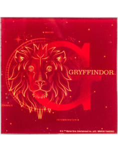 Conjunto de Posavasos de Vidrio Harry Potter 4 Piezas 2