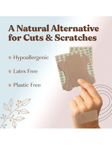 Vendajes de Tela de Bambú FEBU - Ecológicos y Biodegradables - 200 Unidades