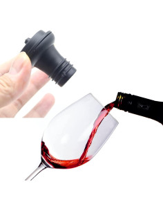 Tapones de Vacío para Botellas de Vino NIUQIUP - Paquete de 6 2