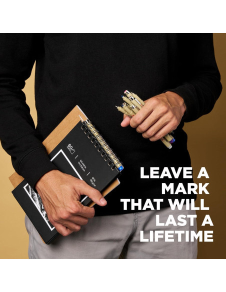 Plumas Pigma Micron Sakura - 8 Tintas Negras Archival