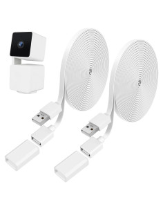 Paquete de 2 Cables de Extensión USB 7.5m Goldtime para WYZE Cam