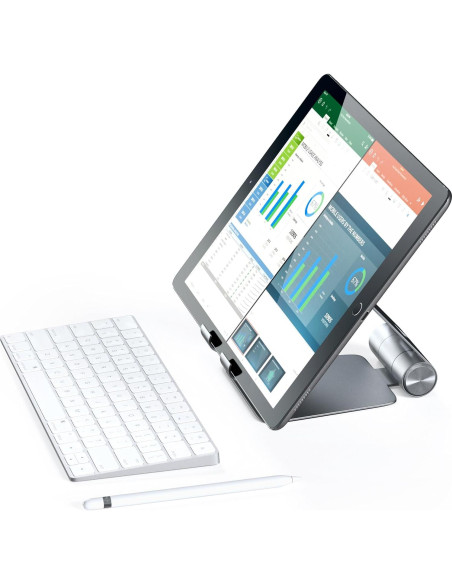 Soporte Plegable Multi-Angulo Satechi R1 - Gris Espacial