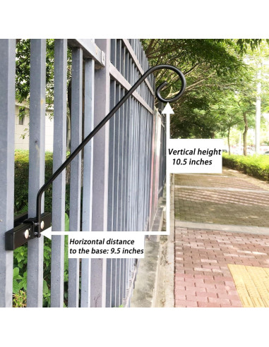 Gancho de Deck NEECONG para Colgar Cestas y Macetas - 15 lbs